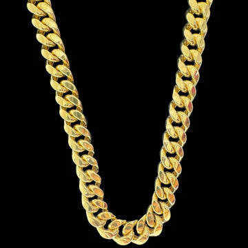 14KT Hollow Miami Cuban bracelet 7mm