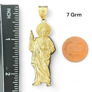 14KT Yellow Gold Saint Jude Pendants