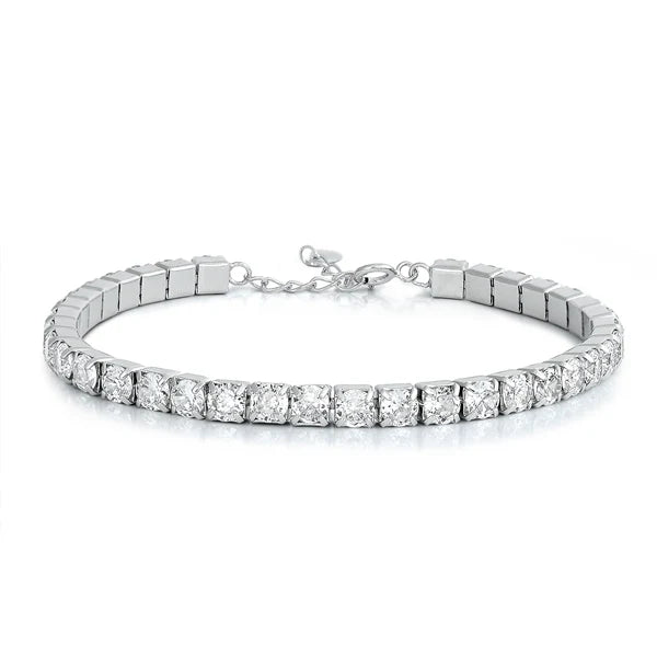 Silver CZ Tennis Bracelet BC510631