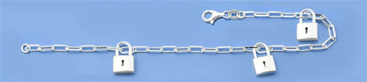 Silver Bracelet - Lock BP538309