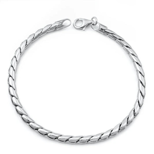 Silver Italian Bracelet BP538401