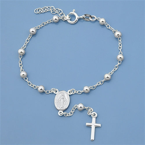 Silver Rosary Bracelet BP538168